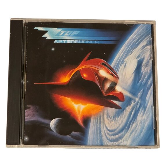 ZZ Top Afterburner CD Album 1985 Sleeping Bag Stages Rough Boy - Picture 1 of 5